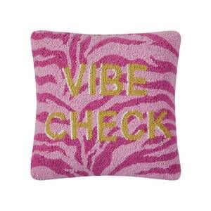 NEW PEKING HANDICRAFT vibe check hook pillow in multi